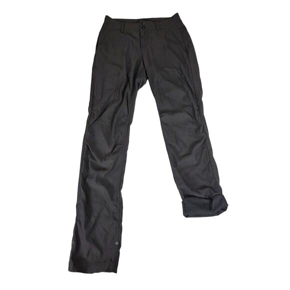 Prana Gray Convertible Cargo Pants Size 6 Hiking  Utility - Picture 1 of 6